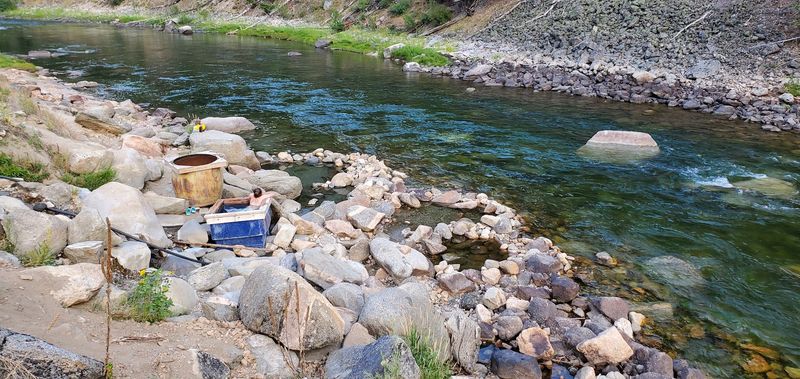 Rock Pools Along The Salmon River