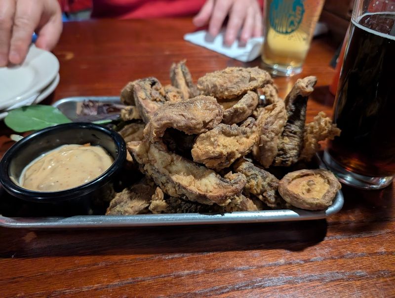 Crispy Mushrooms With Sun-Dried Tomato Mayo