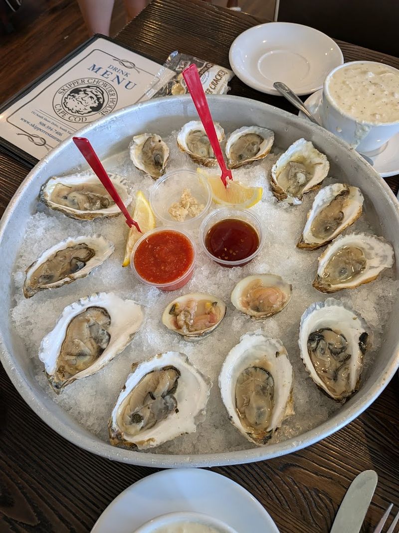 Fresh Oysters And Ocean Flavor
