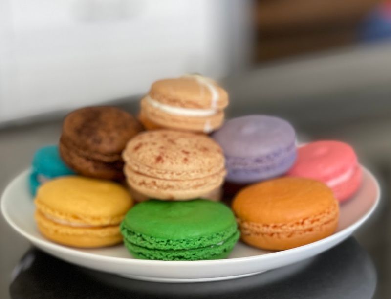 Classic French Desserts And Sweet Treats Inside