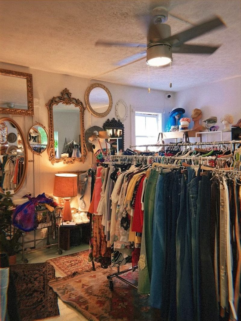 Vintage Clothing Upstairs That Surprises Every Time
