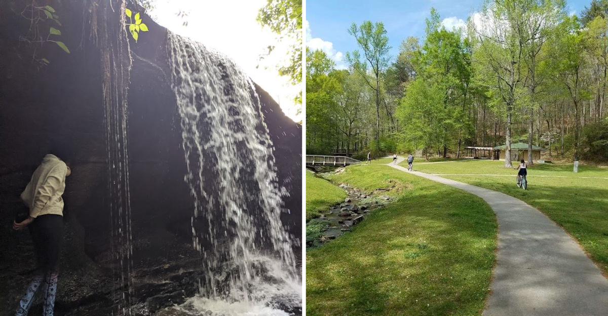 Georgias Most Serene Waterfall Remains Tucked Away In The Most Unlikely Hidden Spot - Decor Hint