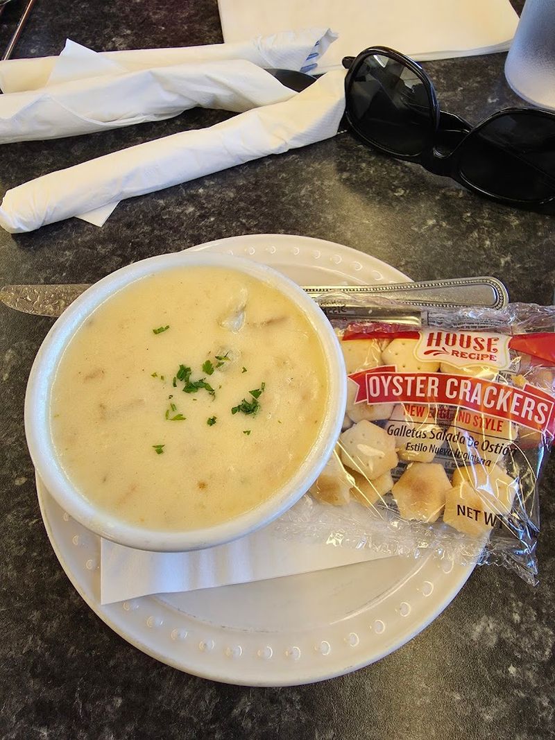 Clam Chowder Gives The Coastal Location A Stronger Hook