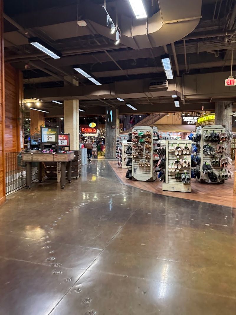 Inside Bass Pro Shops