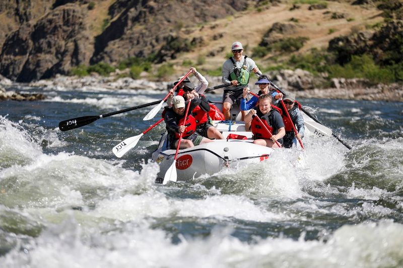 Whitewater Rapids Of The Gorge