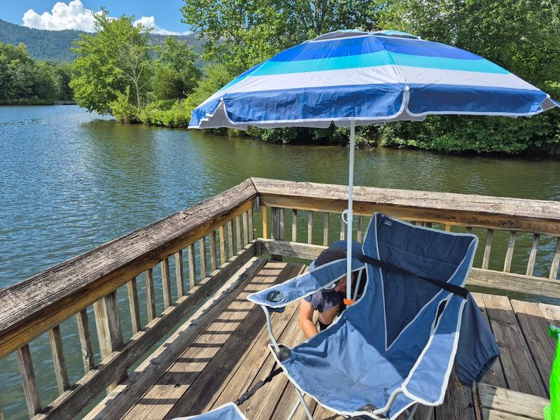 Camping Right Next To The Water