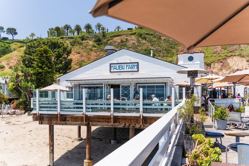 Malibu Farm Restaurant Remains Open Near The Pier Entrance
