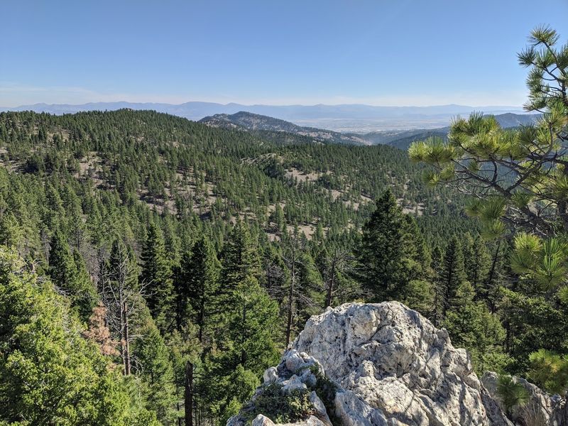 Mount Helena Ridge Trail Overlook