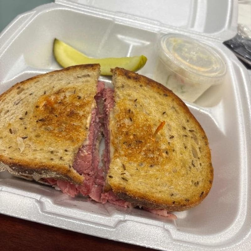 Open Brisket Beef Sandwich Worth the Trip