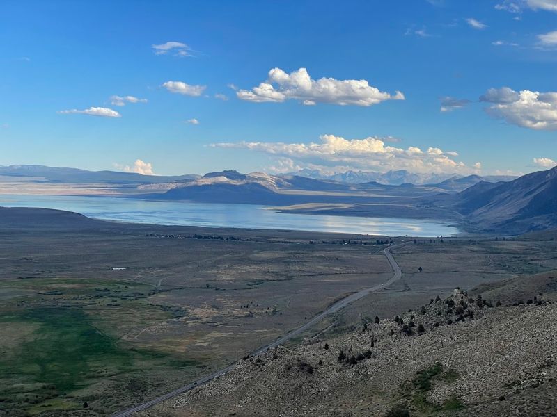 Vista Point on Highway 395 near Mono Lake, Eastern Sierra