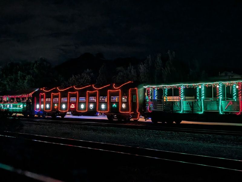 Holiday Train Of Lights Marks The Festive Season