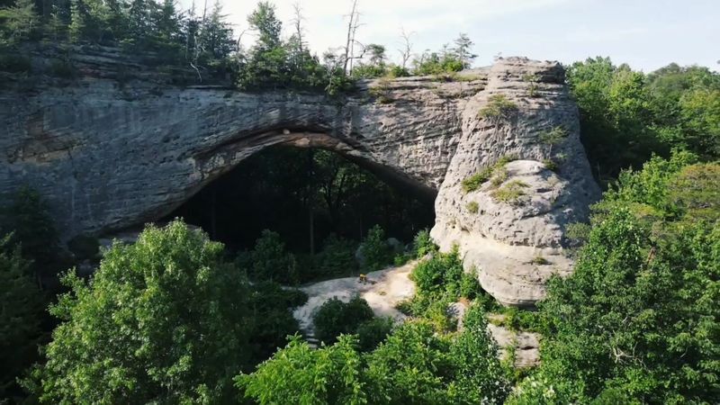 Natural Arch Scenic Area - Daniel Boone National Forest