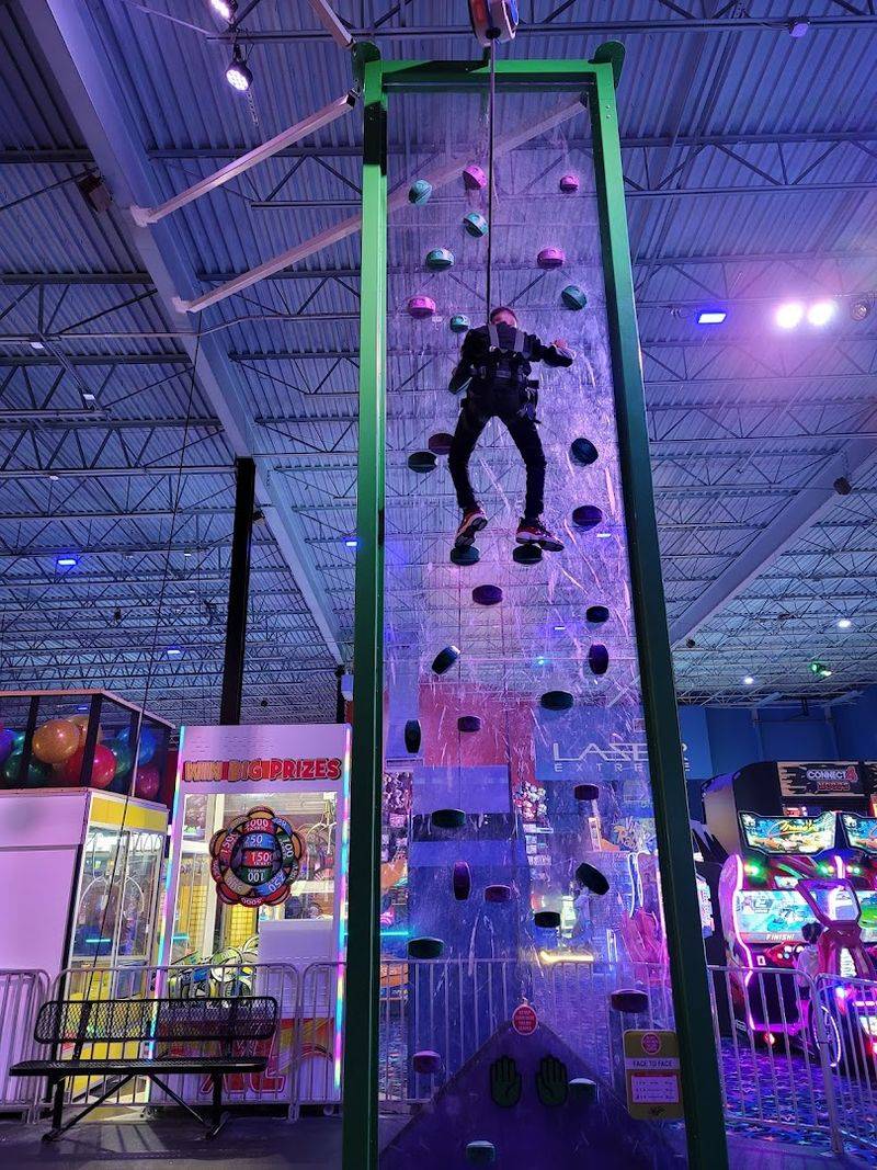Rock Climbing And Zip Lines