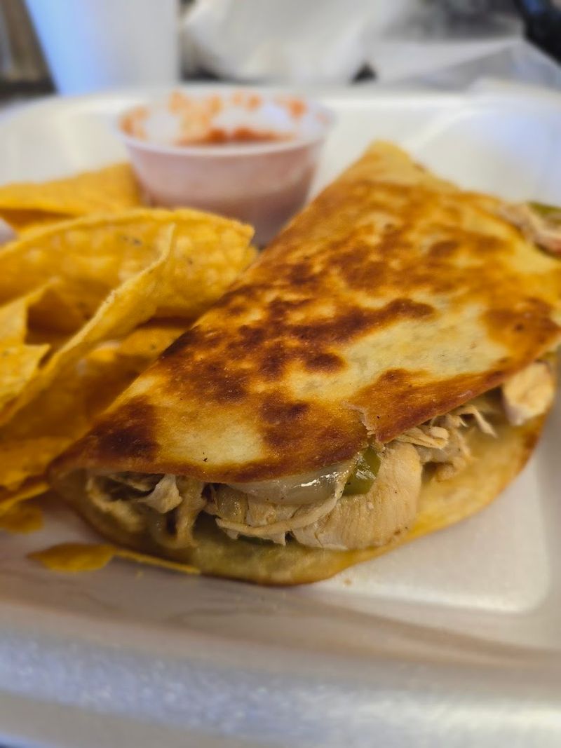 Chicken Fajitas And Quesadillas Hit The Spot