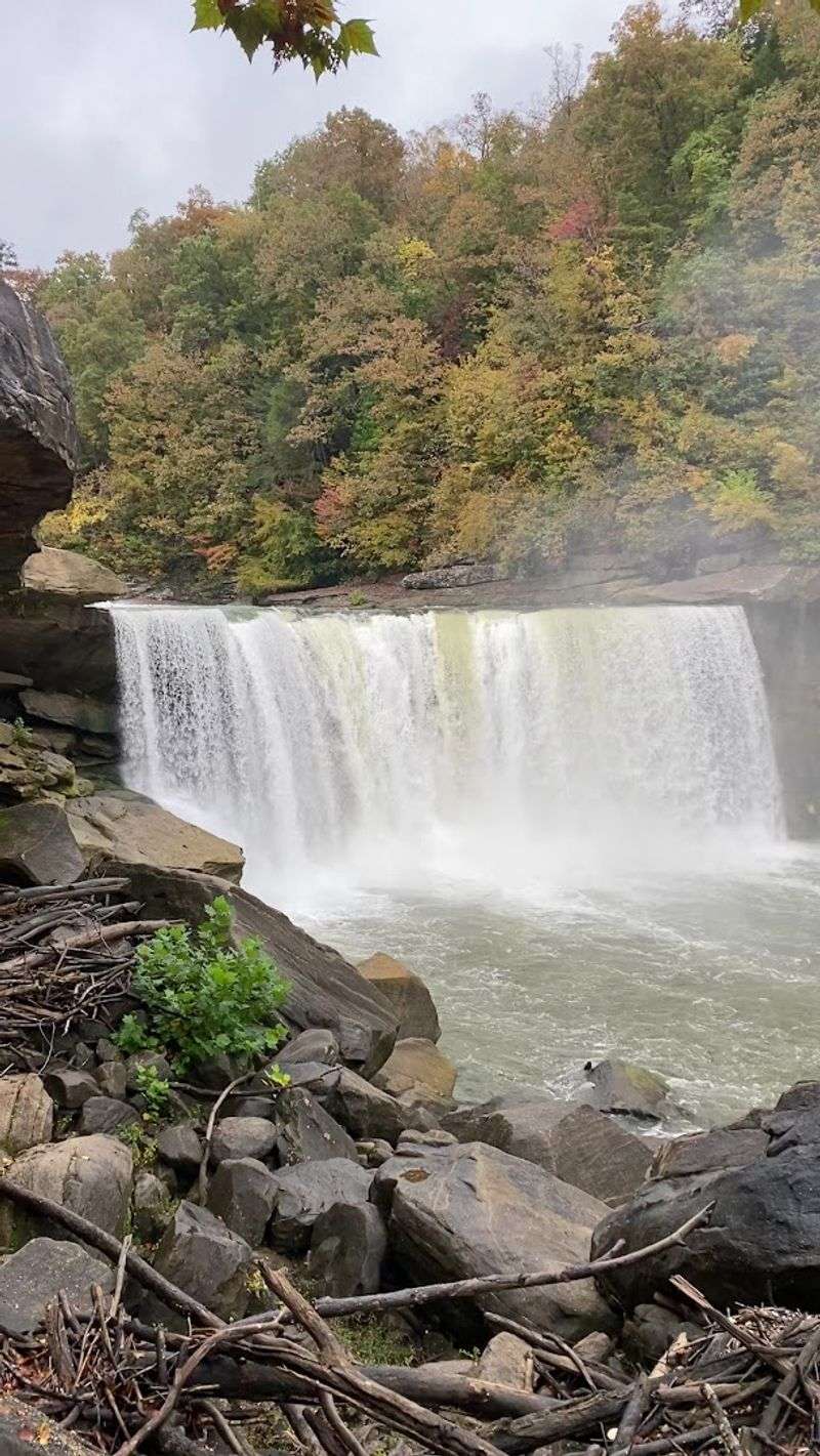 April: Cumberland Falls State Resort Park