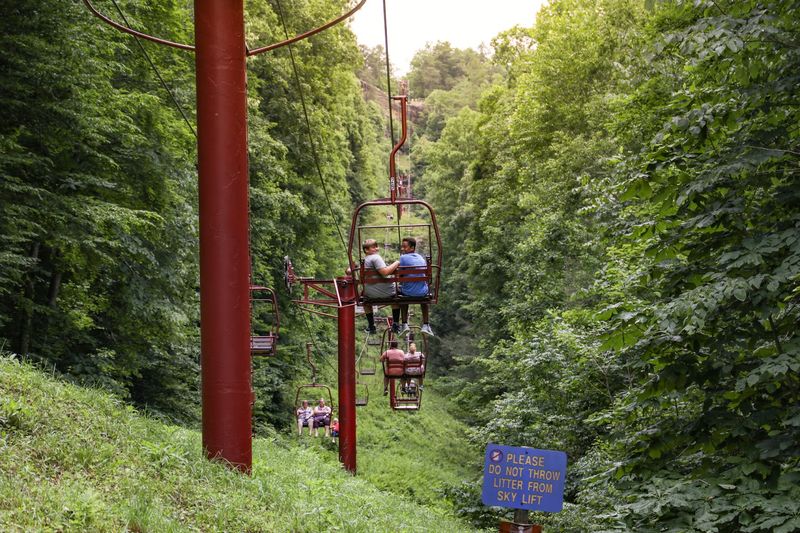 June: Natural Bridge State Resort Park