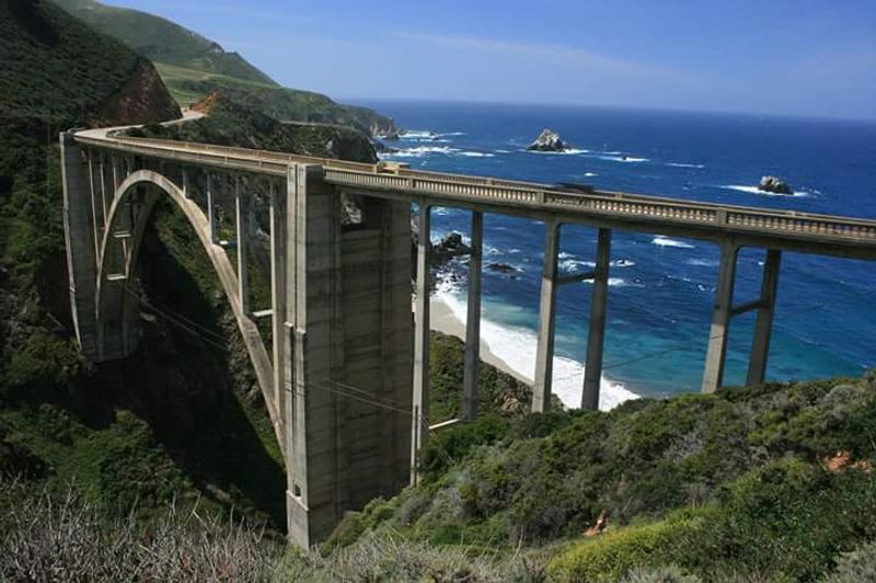 12 Scenic Spots In California That Feel Almost Suspiciously Photogenic In Person - Decor Hint Bixby Bridge, Big Sur