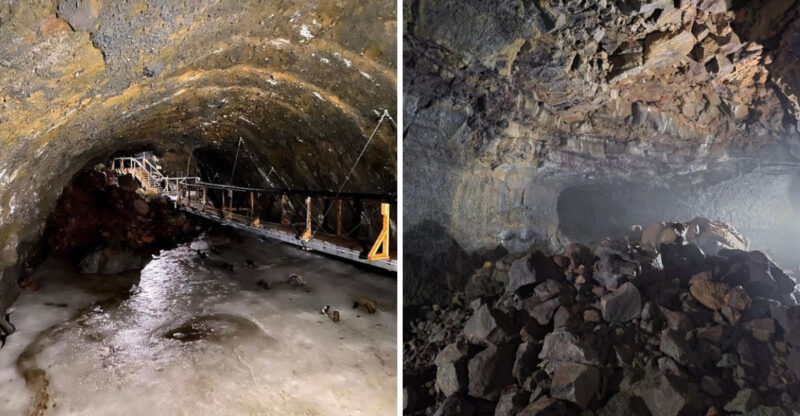 Most People Don’t Know This Jaw-Dropping Ice Cave In Idaho Even Exists