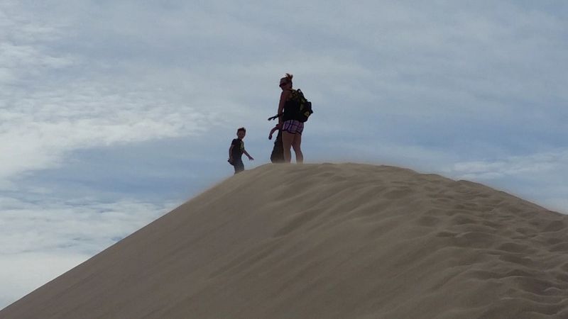 Sandboarding Gives The Park Its Rush