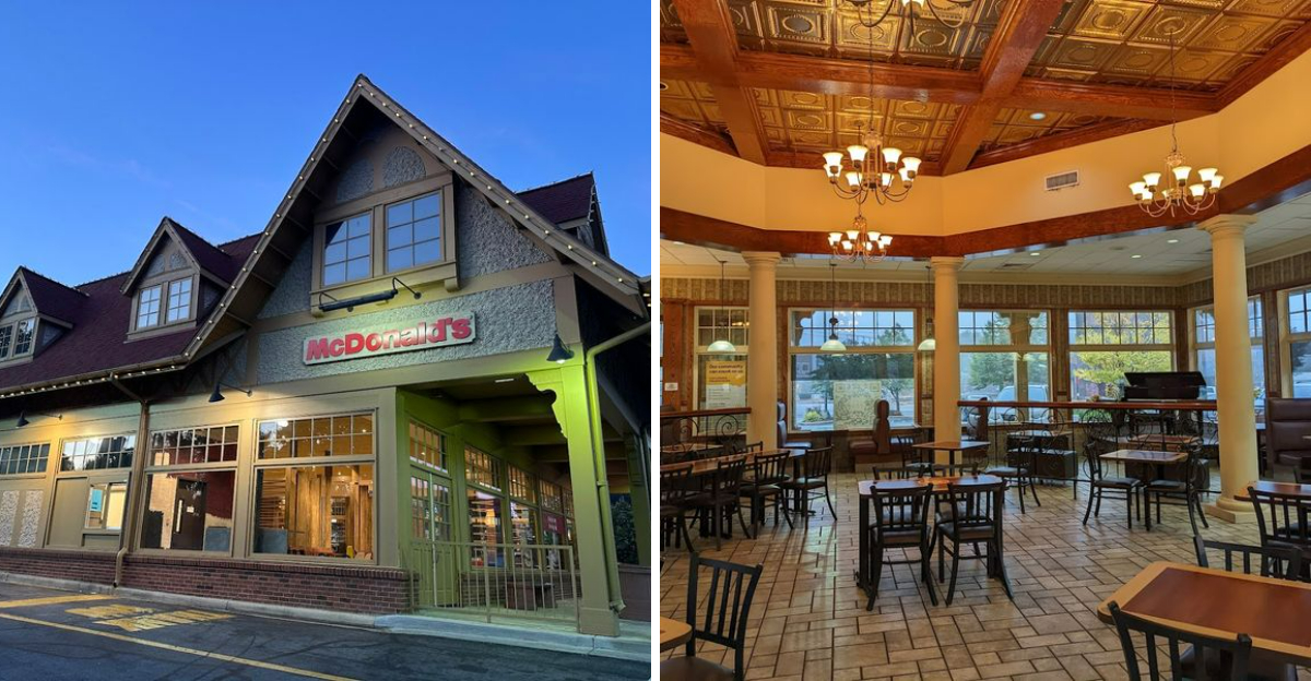 North Carolina Has A McDonalds That Looks Surprisingly Elegant For A Drive Thru Spot - Decor Hint