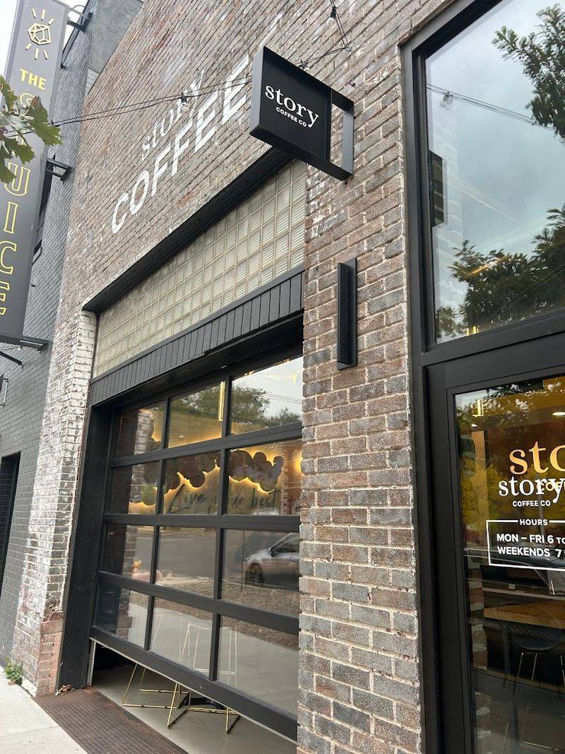 Once You Find This Independent Colorado Cafe It Becomes Very Hard To Walk Past Without Stopping - Decor Hint The Garage Door That Stops You Cold