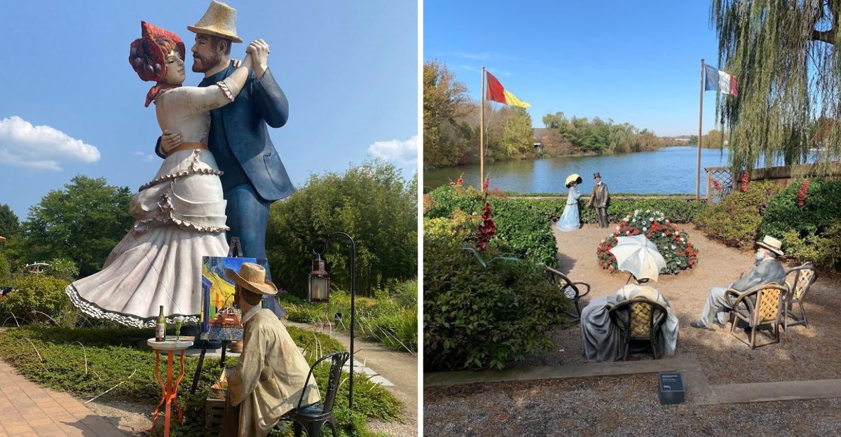 One Art Destination In New Jersey Combines Nature And Massive Sculptures Beautifully - Decor Hint
