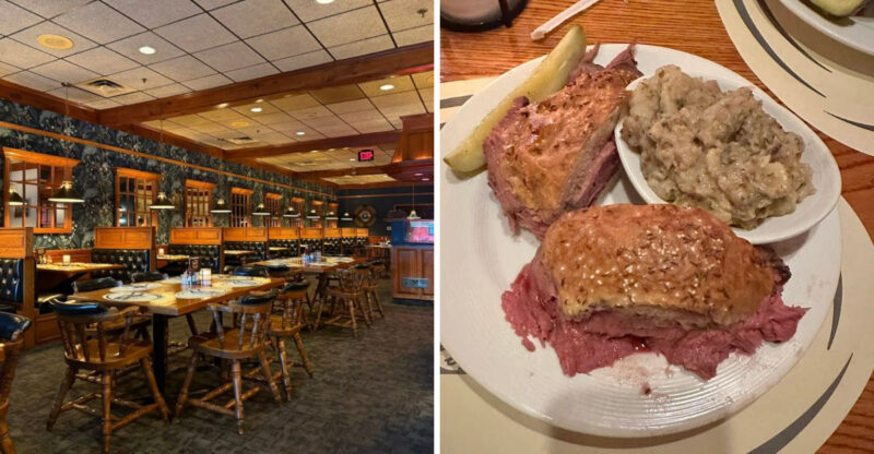 One Classic New York Restaurant Still Serves An Incredible Beef On Weck Sandwich