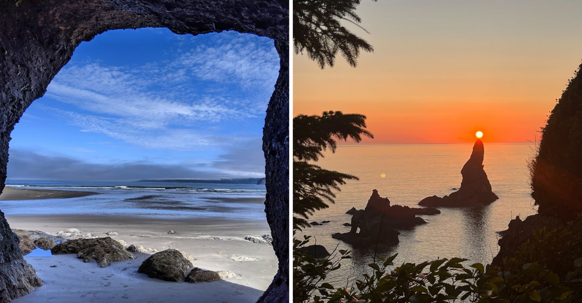 One Hidden Beach In Washington Looks Almost Too Beautiful To Be Real - Decor Hint