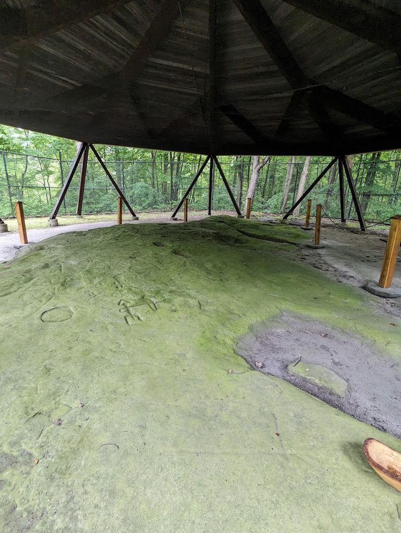 The Ancient Petroglyphs At The End Of This One Mile Michigan Hike Are Worth Every Single Step It Takes To Get There - Decor Hint A Thousand Years Carved Into Stone