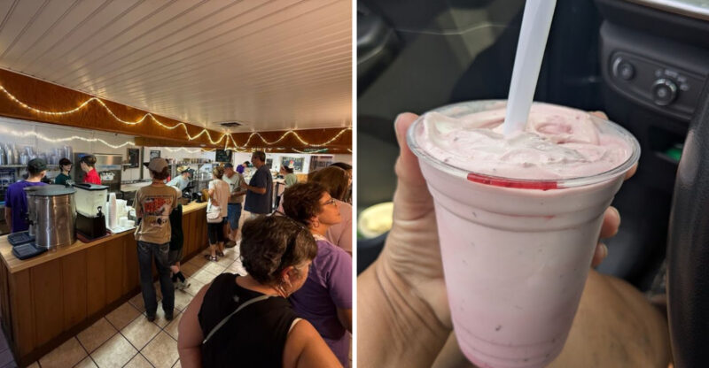 One Tiny Indiana Eatery Serves Milkshakes That Look Almost Unreal