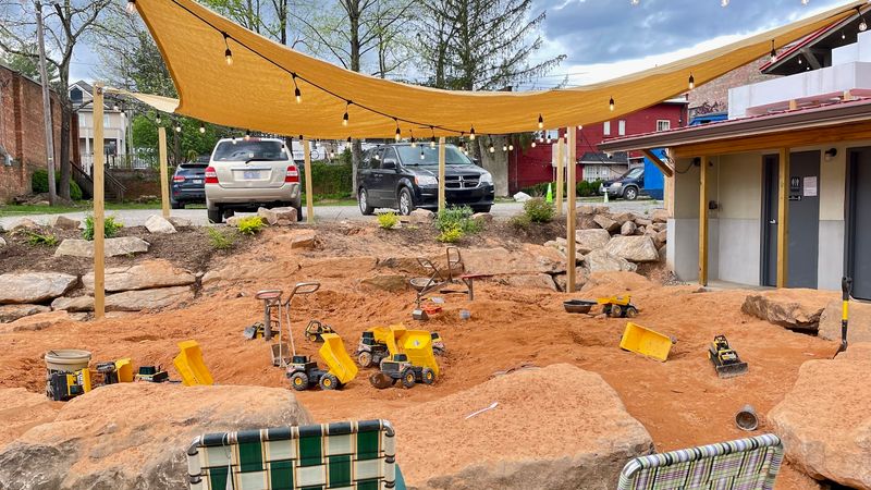 A Kids' Play Area That Parents Love Too