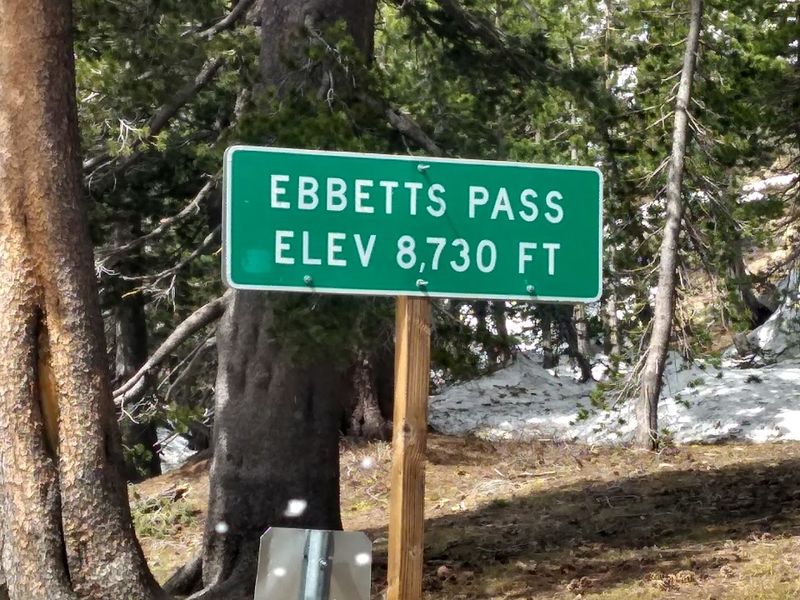 Ebbetts Pass Summit