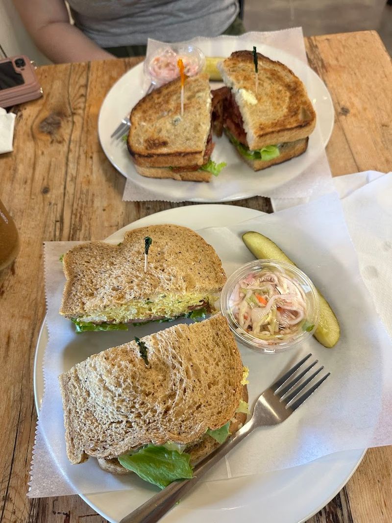 The cafe menu deserves its own spotlight