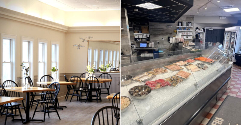 People Drive From All Over Connecticut For The Clam Chowder At This Cozy Fish Market