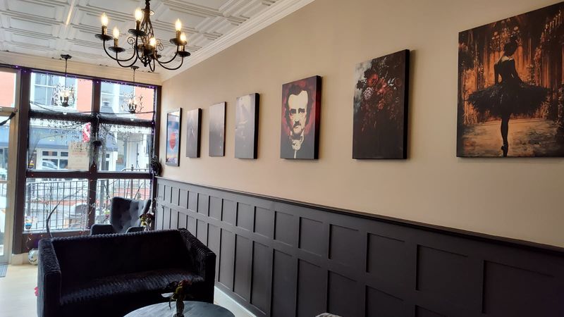 One Of The Most Unique Coffee Shops In Connecticut Has A Moody Gothic Style - Decor Hint Small But Memorable Local Landmark In New Milford