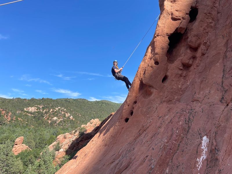 Rock Climbing At The Garden 