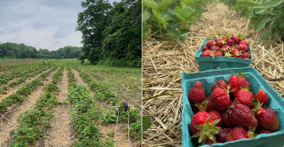 Pick Your Own Sweet Strawberries At This Charming Connecticut Farm - Decor Hint