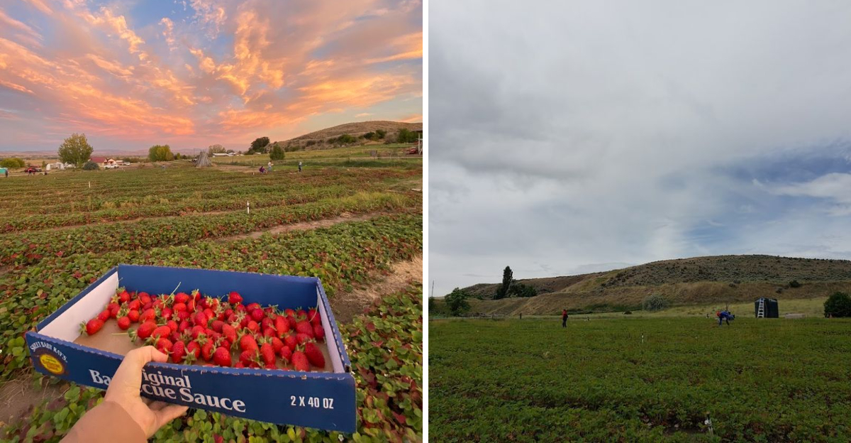 Pick Your Own Sweet Strawberries At This Charming Idaho Farm - Decor Hint