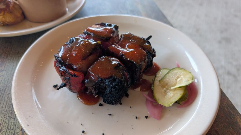 Pork Belly Kabobs As A Starter