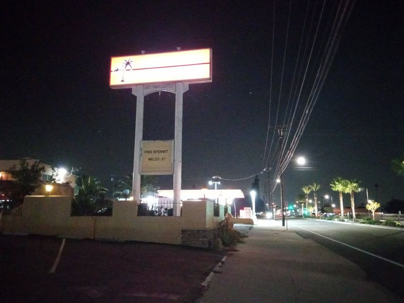 Fontana, Sand and Sage Motel Signs