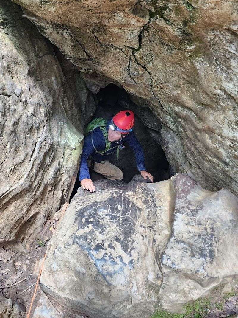 Real Caving, Not a Guided Tour