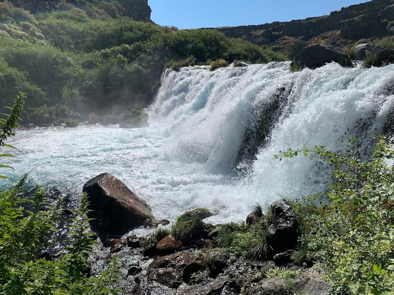 A Waterfall Hidden Inside The Canyon