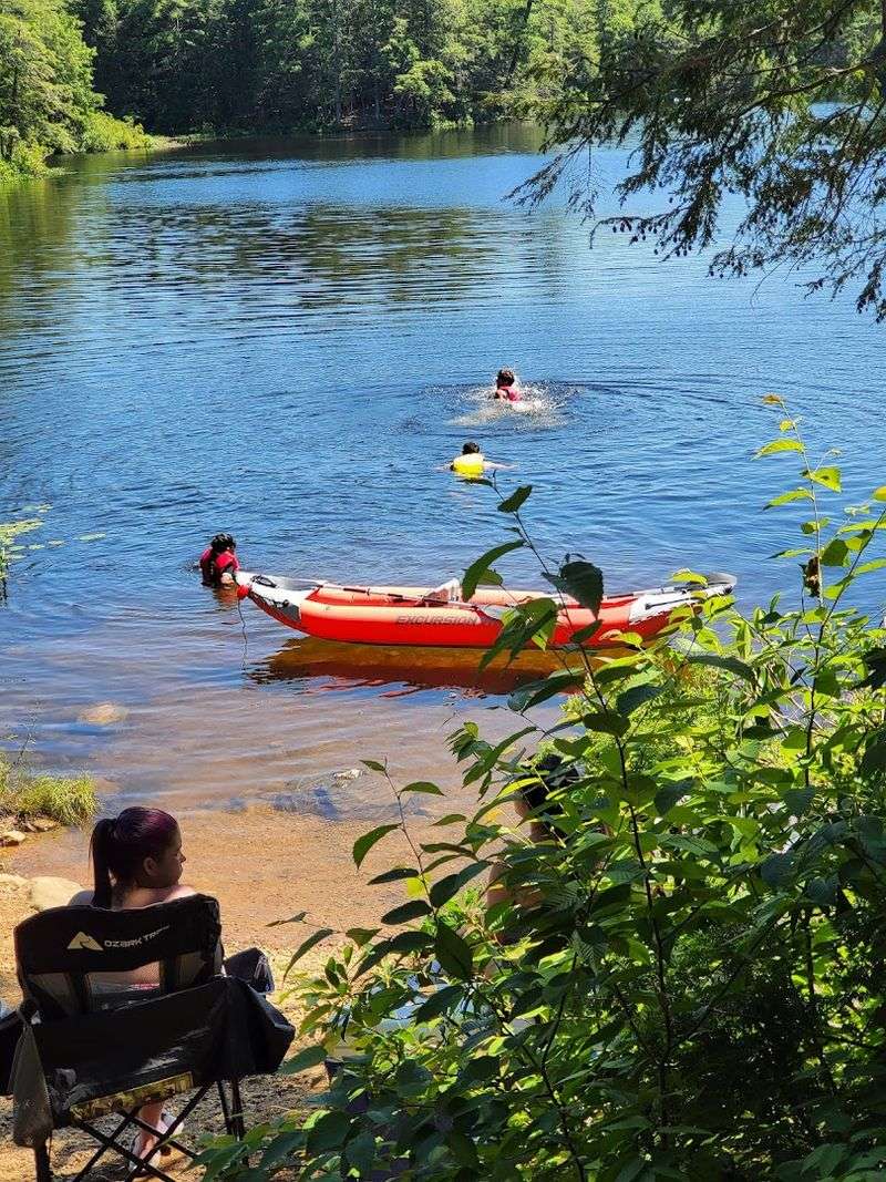 Boating And Paddling On The Water