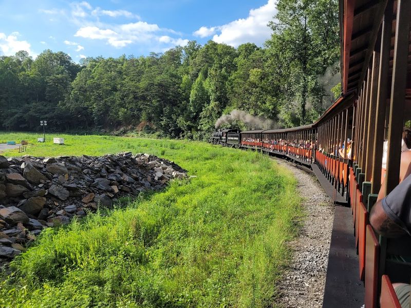 The Dollywood Express Train Ride