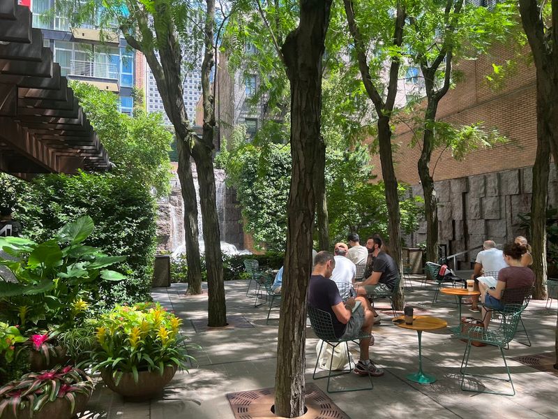 How The Trellis And Heat Lamps Extend The Park Season