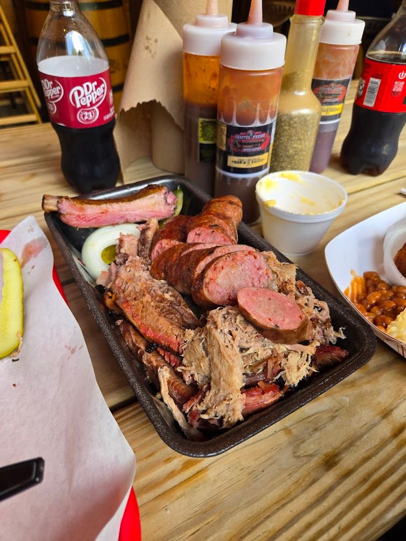 There Is Smoked Turkey And Sausage Too
