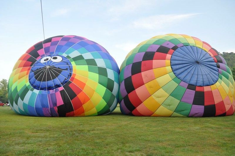 Experiencing The Thrill Of Watching Multiple Balloons Launch Together