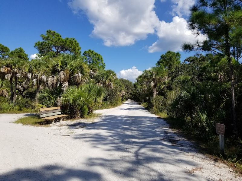 Hiking And Biking Trails Through The Island Interior