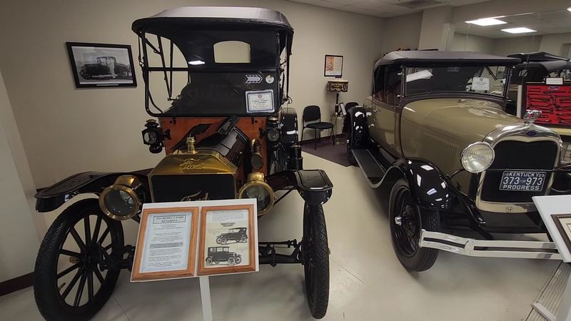 Three Different Types Of Model T Ford All Under One Roof