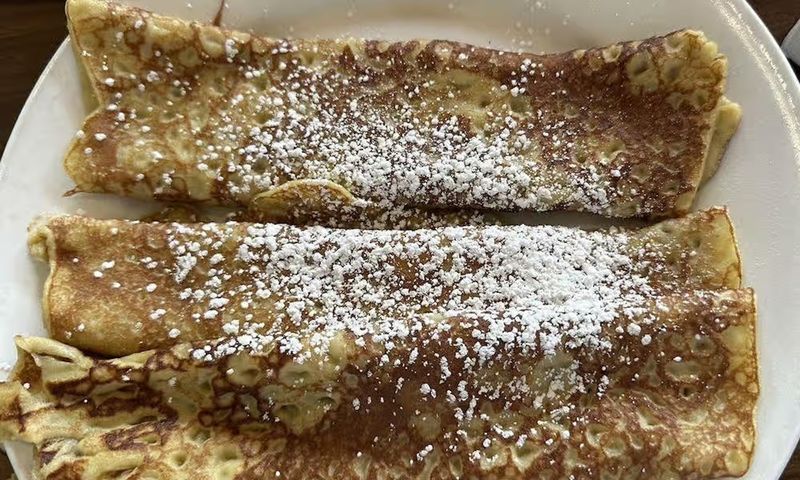 Strawberries And Crepes For A Lighter Morning